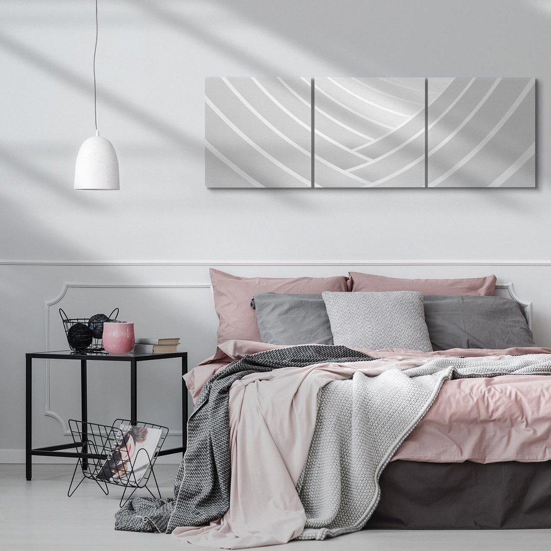 Obraz na płótnie 120x40 - Nowoczesna Ekspresja - abstrakcja, 3D