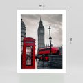 Plakat bez ramy 40x50 - Londyński Klimat Telefoniczny - Londyn, telefon