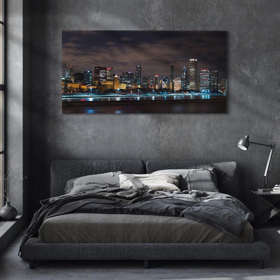 Obraz na płótnie 100x50 - Chicago - Miasto kontrastów - Chicago, USA