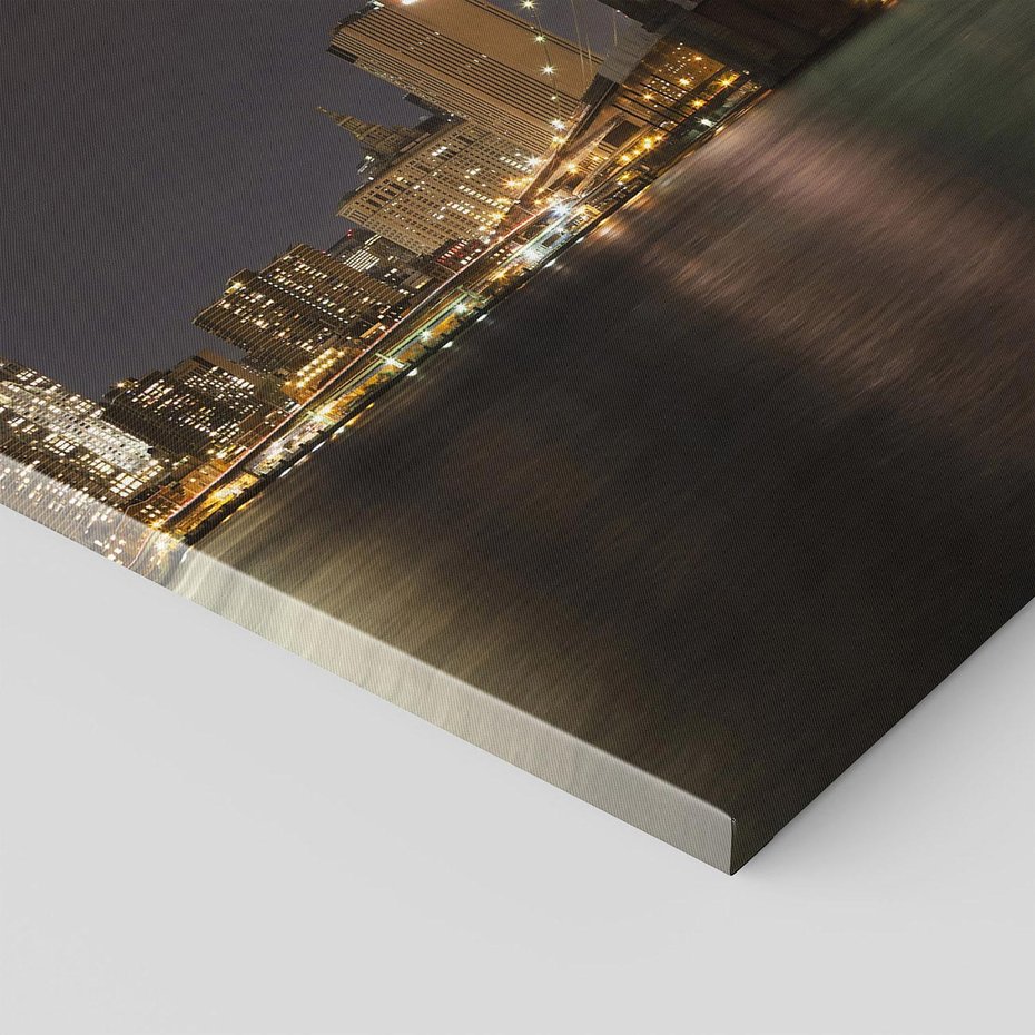 Obraz na płótnie 120x80 - Most nad nowojorską panoramą - most, Nowy Jork