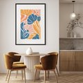 Plakat bez ramy 30x40 - Wibracje Kolorowych Wiatrów - kwiaty, pastelowe kolory