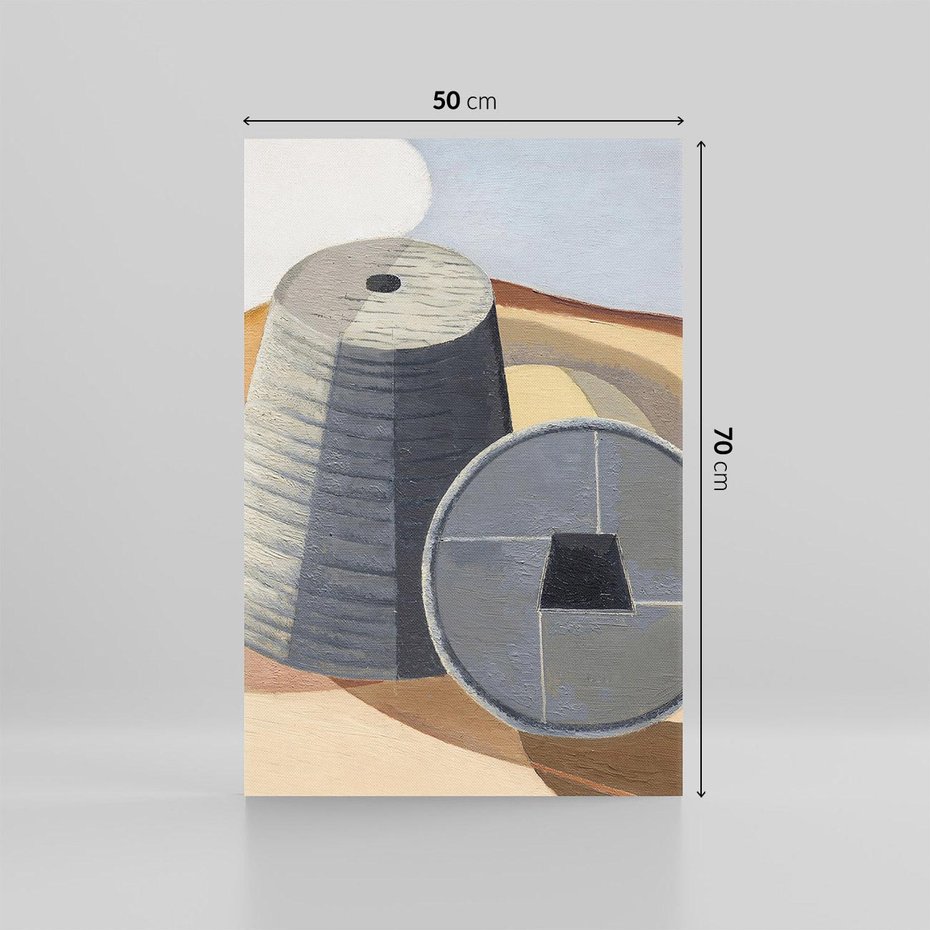 Obraz na płótnie 50x70 - Mineral Objects (1935), Paul Nash - Reprodukcja - reprodukcja, obraz na płótnie