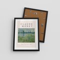 Plakat w ramie 30x40 - Claude Monet: Reprodukcja - Claude Monet, reprodukcja plakat - rama czarna