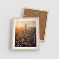 Plakat w ramie 40x50 - Nowojorska Skyline - Manhattan, Nowy Jork - rama drewno