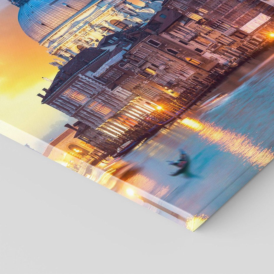 Obraz na płótnie 40x40 - Wenecja: miasto zakochanych - Wenecja, Włochy