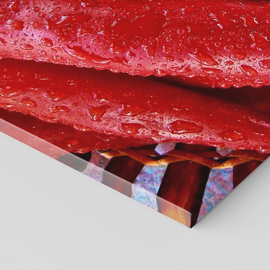 Obraz na płótnie 120x60 - Czerwone Papryczki - czerwone, papryczki