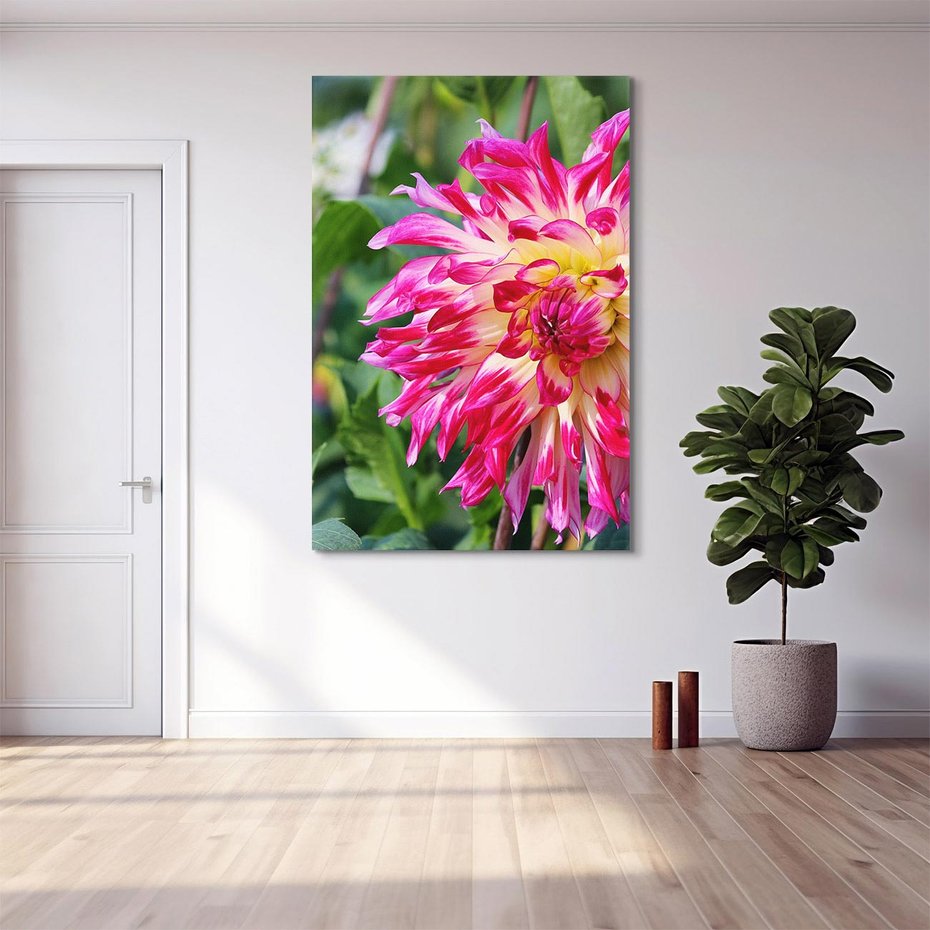 Obraz na płótnie 80x120 - Kwiatowe impresje natury - kwiat, kwiaty