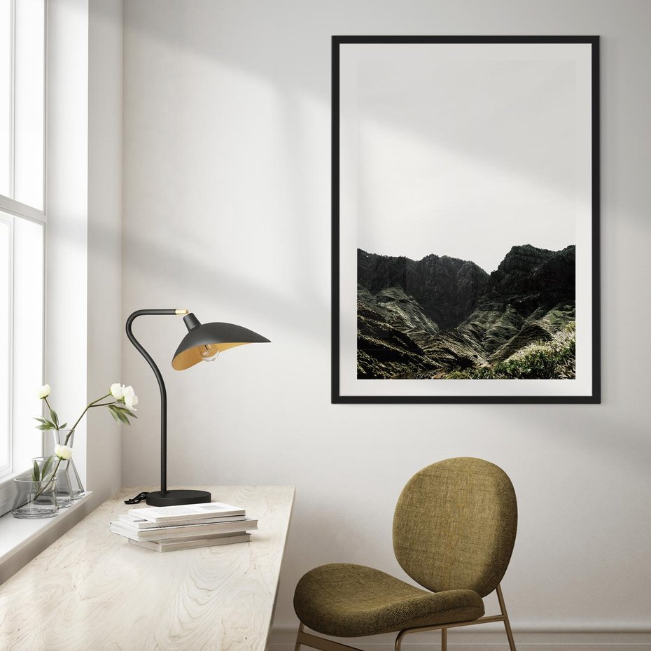 Plakat bez ramy 30x40 - Górska Potęga - górski krajobraz, góry