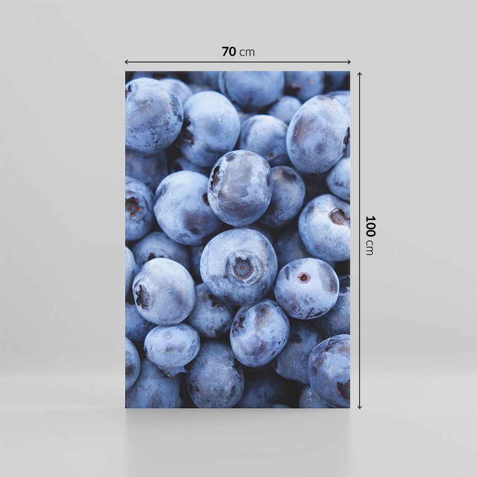 Obraz na płótnie 70x100 - Borówki Leśna Harmonia - borówki, owoce