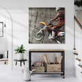 Obraz na płótnie 70x70 - Sportowy motocykl cross - motocykl, cross
