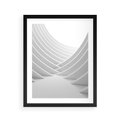 Plakat w ramie 40x50 - Nowoczesna Ekspresja - abstrakcja, 3D - rama czarna