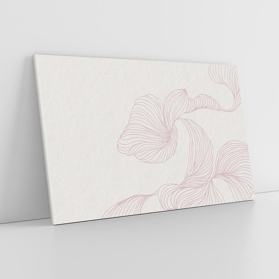 Obraz na płótnie 70x50 - Szept marzeń i tajemnic - abstrakcyjne, roślinne ornamenty