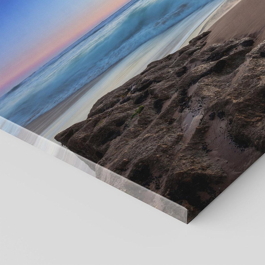 Obraz na płótnie 120x80 - Morze i Plaża - Spokój Oceanicznej Przestrzeni - morze, plaża