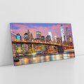 Obraz na płótnie 100x50 - ikona Nowego Jorku - most, Nowy Jork