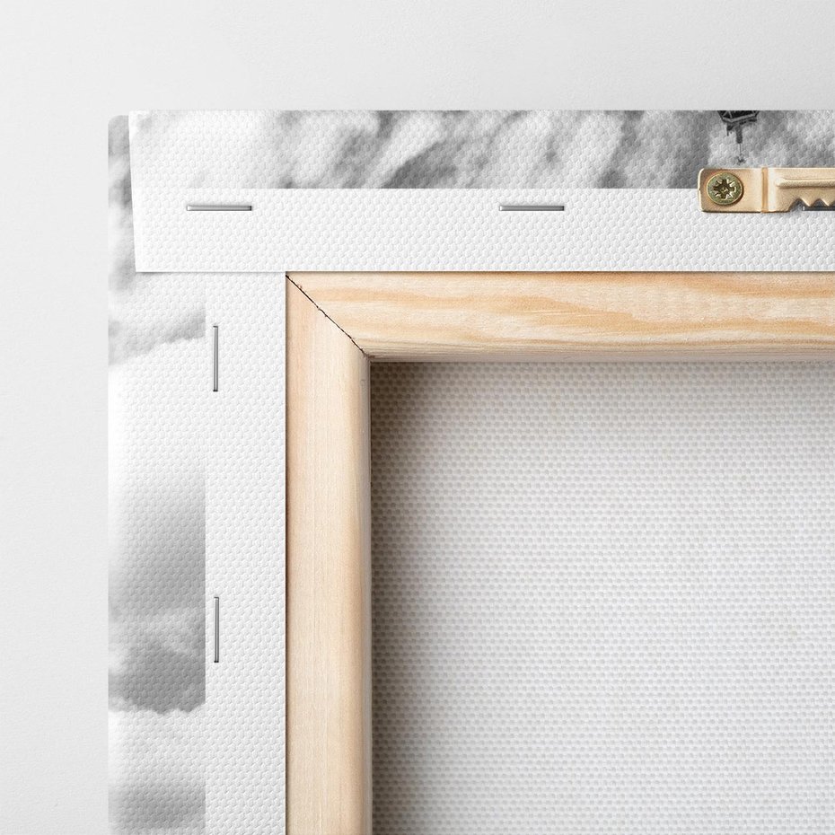 Obraz na płótnie 30x30 - Piękno architektury - Wieża, Eiffla