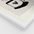 Zestaw obrazy w ramie 40x50 galeria - Kawa, graficzne, plakaty, nowoczesne - rama biała
