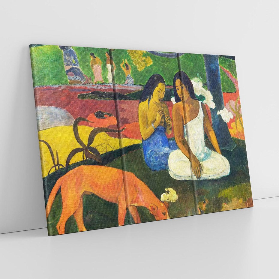 Obraz na płótnie 120x80 - Arearea 1892, Paul Gauguin - Reprodukcja - reprodukcja, obraz na płótnie