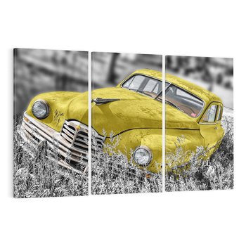 Obraz na płótnie 120x80 - Retro Auto: Wspomnienie Minionych Czasów - samochód, auto