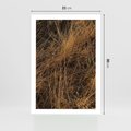 Plakat bez ramy 21x30 - Szlachetna Suchość Traw - trawy, suche trawy