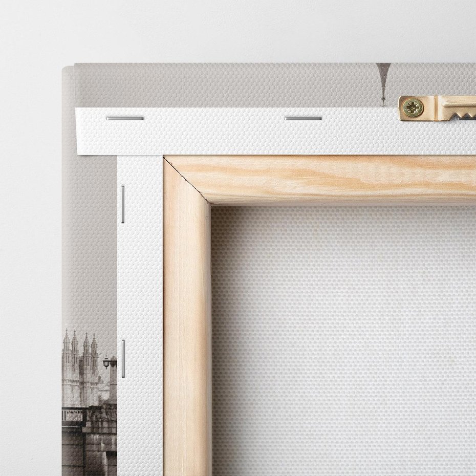 Obraz na płótnie 80x80 - Ikona Londynu - Most - most, Londyn