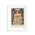 Plakat w ramie 30x40 - Piękno Art Nouveau - plakat, obraz - rama biała