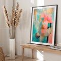 Plakat bez ramy 21x30 - Abstrakcyjny Bałagan - abstrakcja, obraz olejny