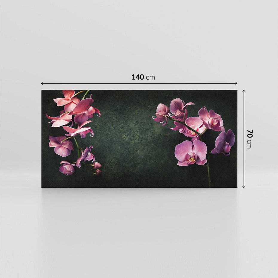 Obraz na płótnie 140x70 - Harmonia i relaks - orchidea, kwiat