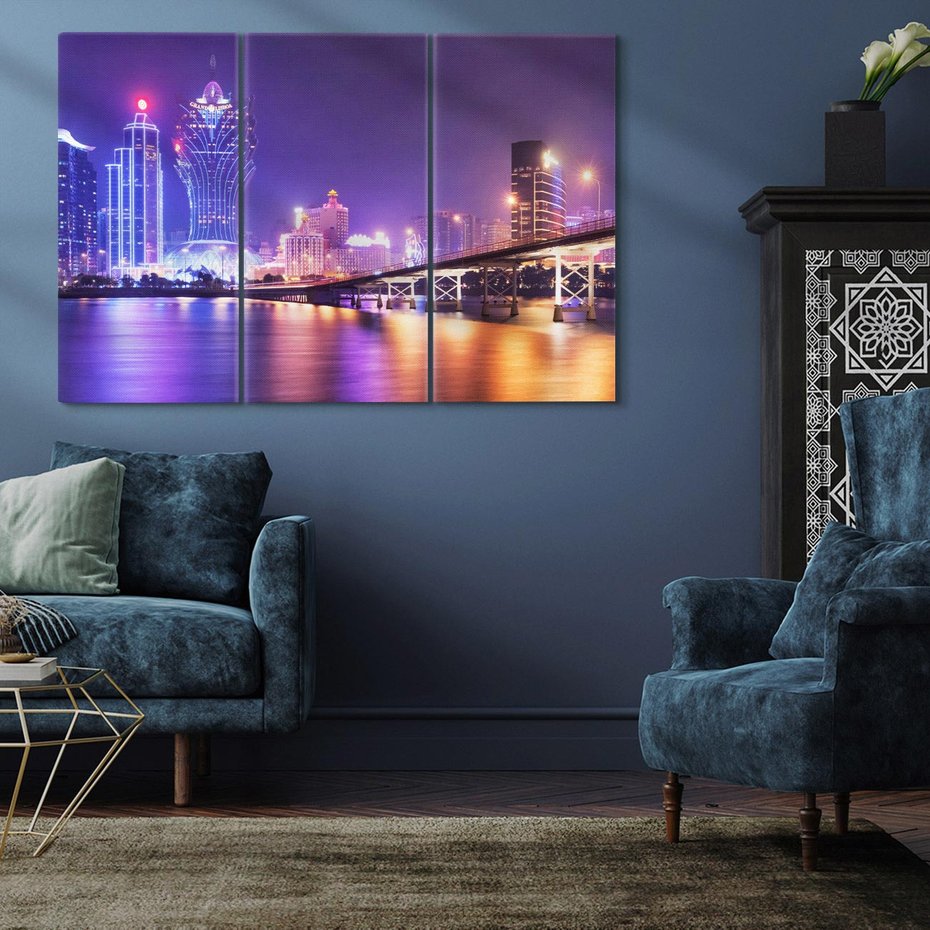 Obraz na płótnie 120x80 - Lawenda: Pachnące pole kwiatów - kwiaty, lawenda