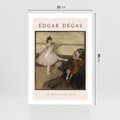 Plakat bez ramy 21x30 - Klasyka Baletu - Edgar Degas, reprodukcja obrazu
