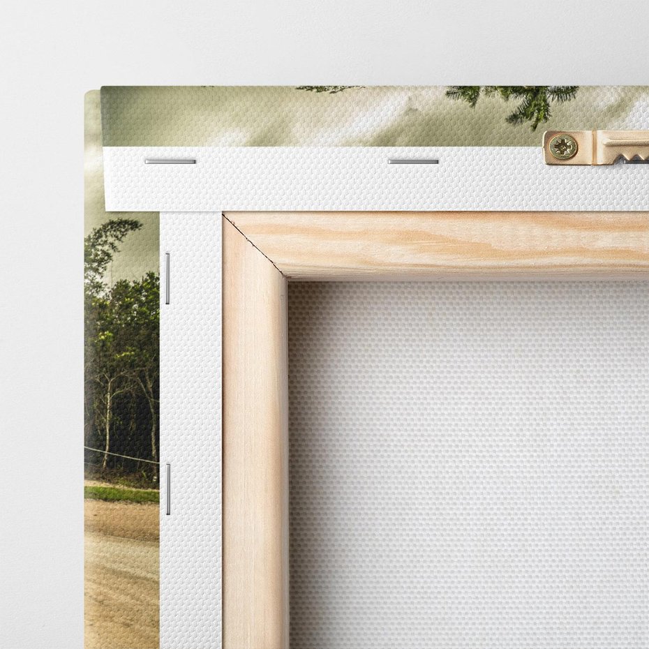 Obraz na płótnie 30x30 - Retro Samochód w Kubańskiej Opowieści - samochód, retro