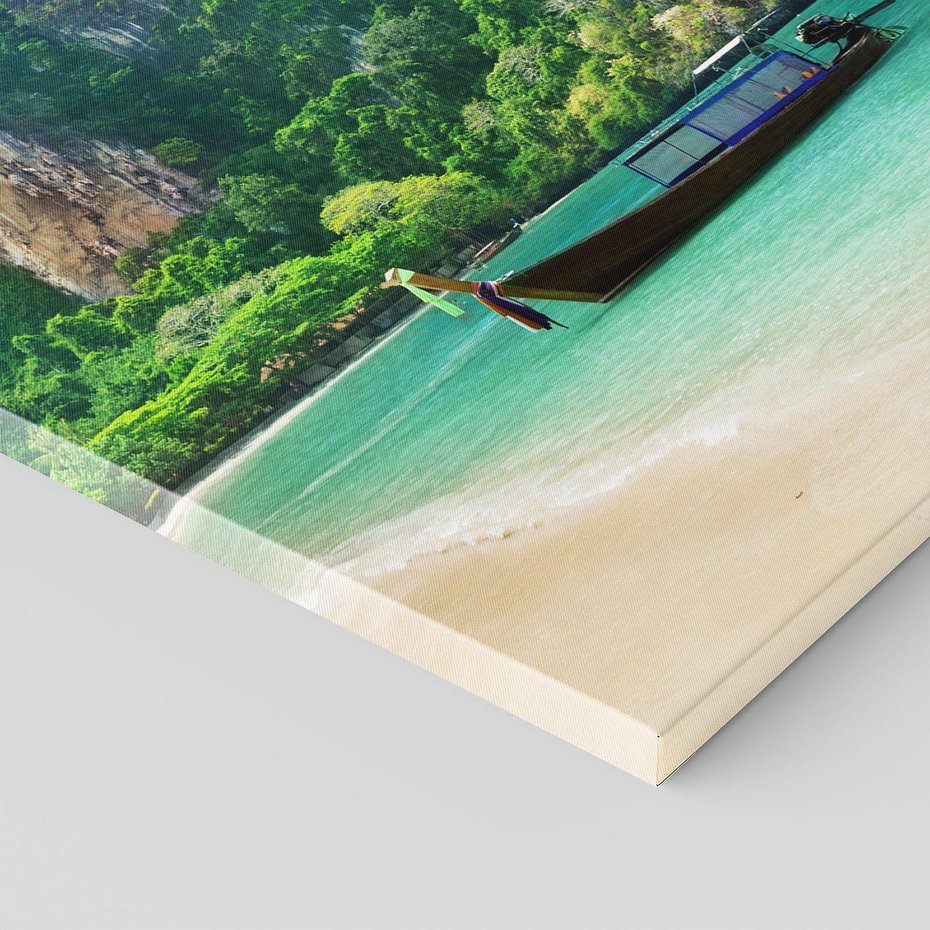 Obraz na płótnie 80x120 - Raj Azji: wyspa, plaża, morze - Azja, wyspa