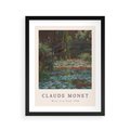 Plakat w ramie 40x50 - Sztuka i Litera - Claude Monet, reprodukcja obrazu - rama czarna