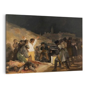 Obraz na płótnie 100x70 - "The Third of May" Francisco Goya - Reprodukcja - reprodukcja, obraz na płótnie