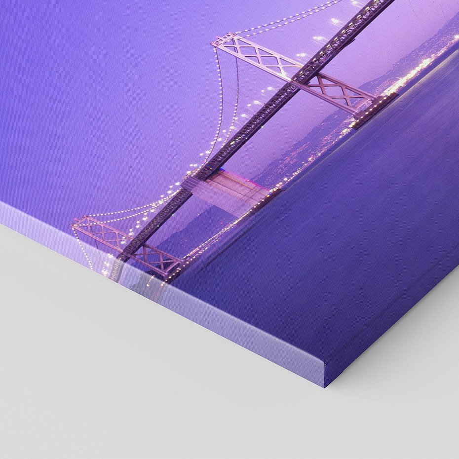 Obraz na płótnie 150x50 - Most nad rzeką w USA - most, rzeka