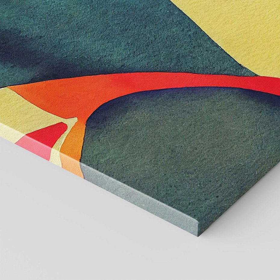 Obraz na płótnie 80x120 - Kolory Kobiety - mural, abstrakcja