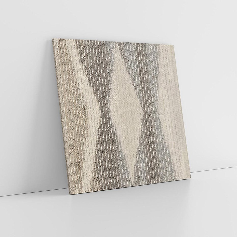 Obraz na płótnie 60x60 - Melancholijny spacer barw - symetryczne, geometryczne