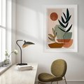 Plakat bez ramy 21x30 - Rozkwitająca Boho Wyobraźnia - boho obraz, abstrakcja