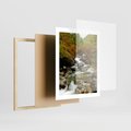 Plakat w ramie 40x50 - Śpiew Strumienia - strumień, górski - rama drewno
