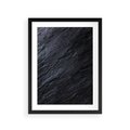 Plakat w ramie 30x40 - Kamienne tekstury w trójwymiarze - kamień, tekstura - rama czarna