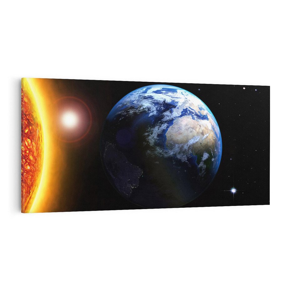 Obraz na płótnie 100x50 - Piękno Ziemi - kosmos, ziemia