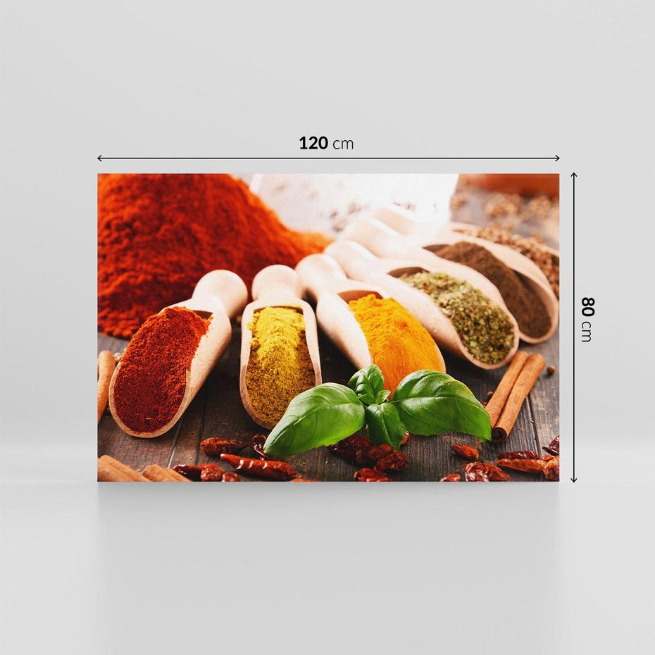 Obraz na płótnie 120x80 - Magia Smaku - przyprawy, azja
