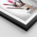Plakat w ramie 30x40 - Moda, makijaż i relaks - moda, makijaż - rama czarna
