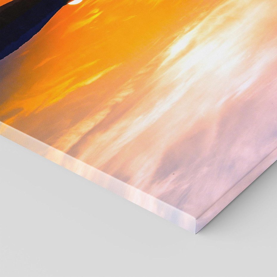 Obraz na płótnie 50x70 - Zachód słońca nad oceanem - zachód słońca,