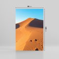 Obraz na płótnie 80x120 - Piasek pustyni wędruje - pustynia, piasek