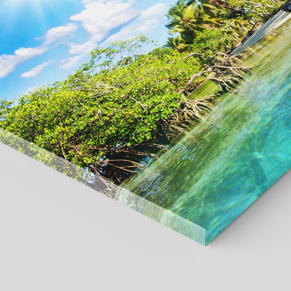 Obraz na płótnie 140x70 - Rajskie wakacje na plaży - plaża, wakacje