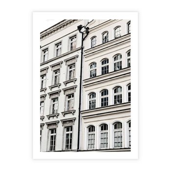 Plakat bez ramy 40x50 - Urok Starej Kamienicy - budynki, miasto