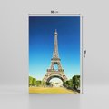 Obraz na płótnie 50x70 - Ikoniczny symbol miasta - wieża, Eiffla