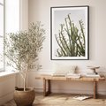 Plakat bez ramy 21x30 - Ekskluzywna Roślinność - kaktusy, liście
