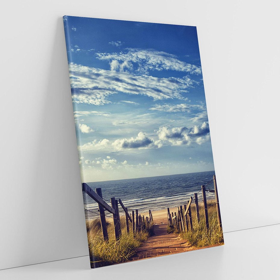 Obraz na płótnie 70x100 - Plaża i morze - plaża, morze