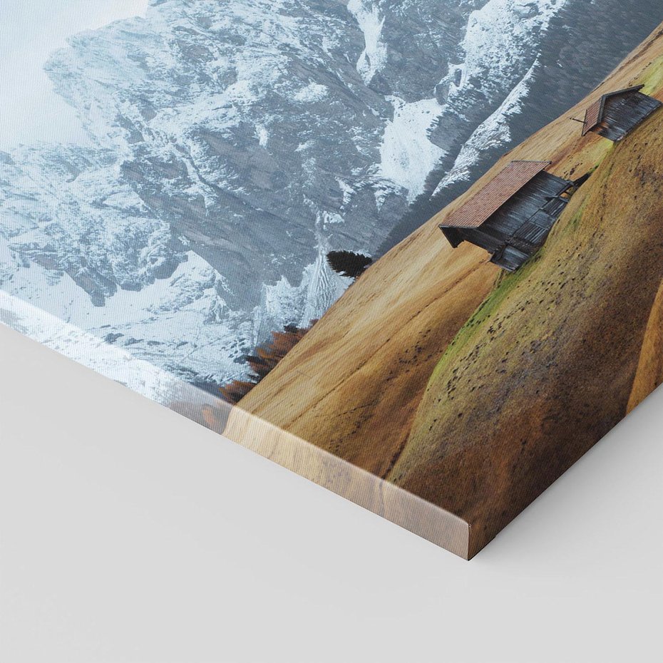 Obraz na płótnie 30x30 - Odkryj Ich Urok - góry, skandynawia